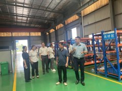 蘆溪水務(wù)總經(jīng)理劉慈華，易總監(jiān)等蒞臨我司參觀交流并指導(dǎo)工作